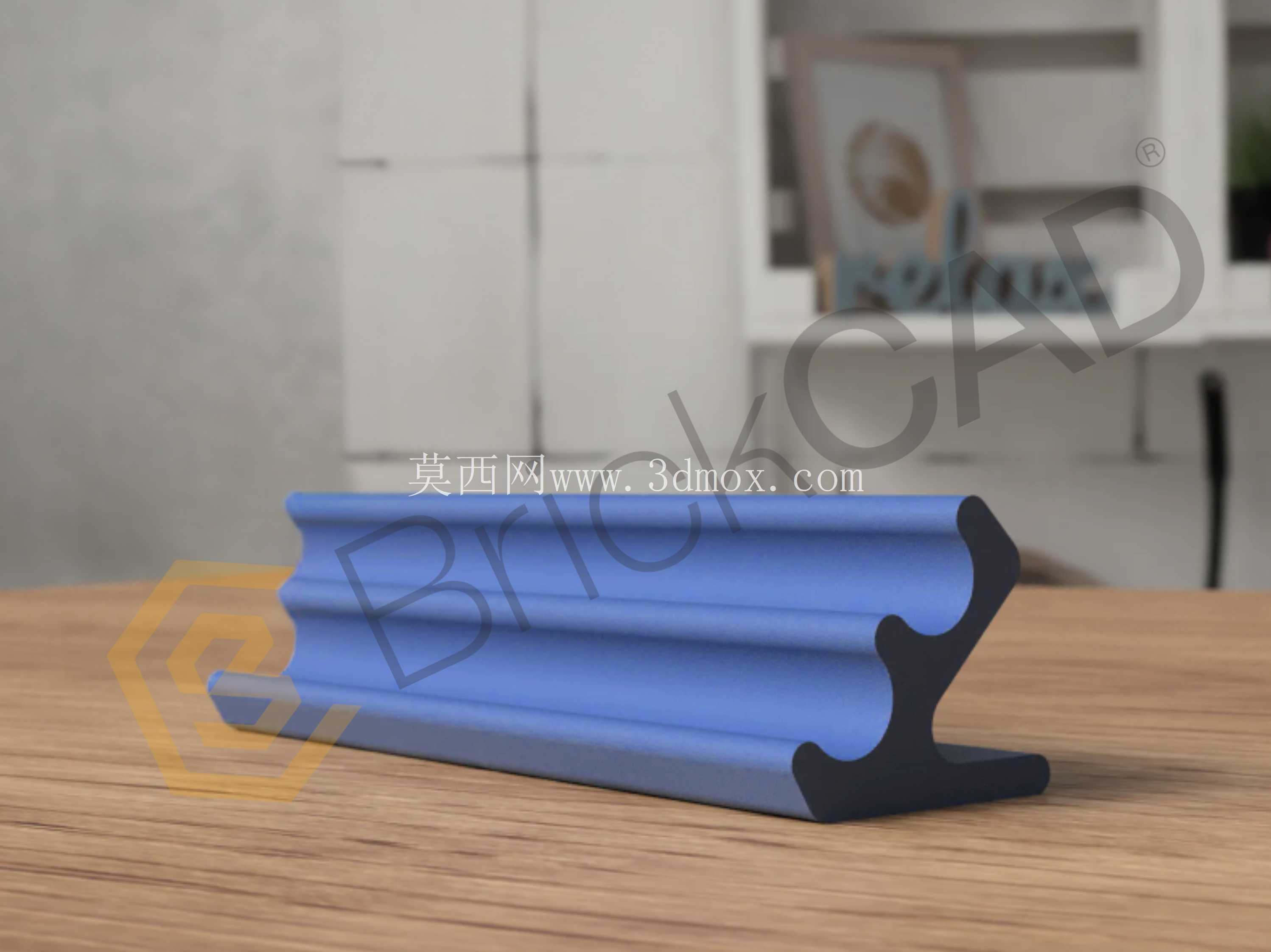 笔架 - 3D 可打印 CAD 模型 | SolidWorks 桌面收纳设计