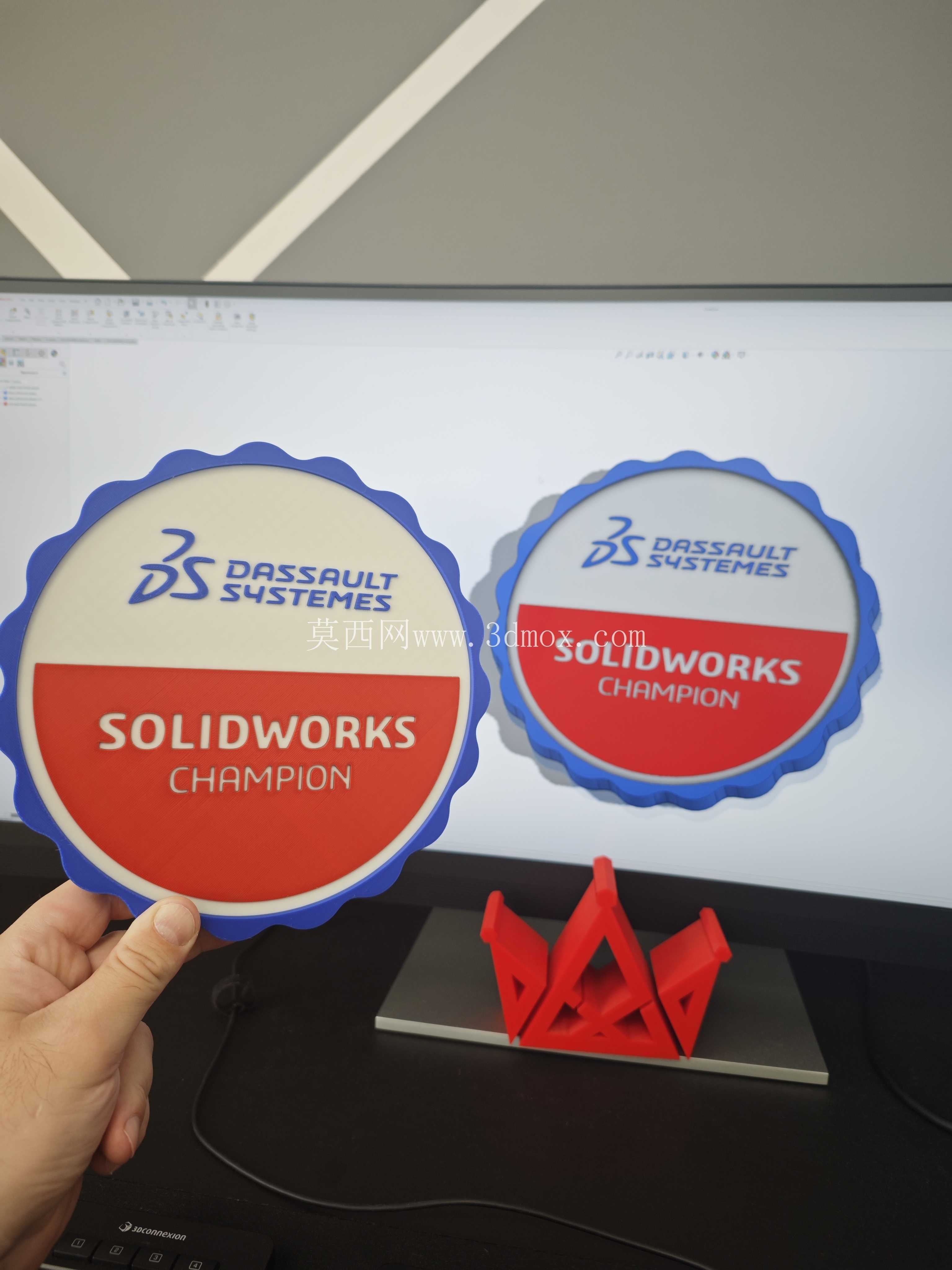 Solidworks 3D 打印冠军证书_by DR. 帕克X