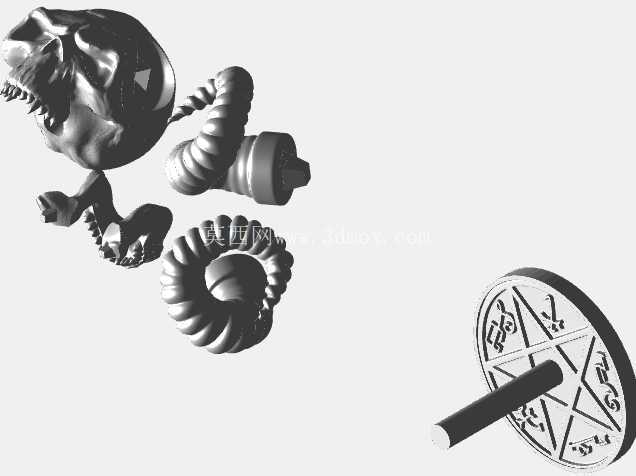 ��֧�ܵĶ�ħ���� �C 3D �ɴ�ӡ CAD ģ�� | ��ϸ�� SolidWorks �ֲ���ʾ���
