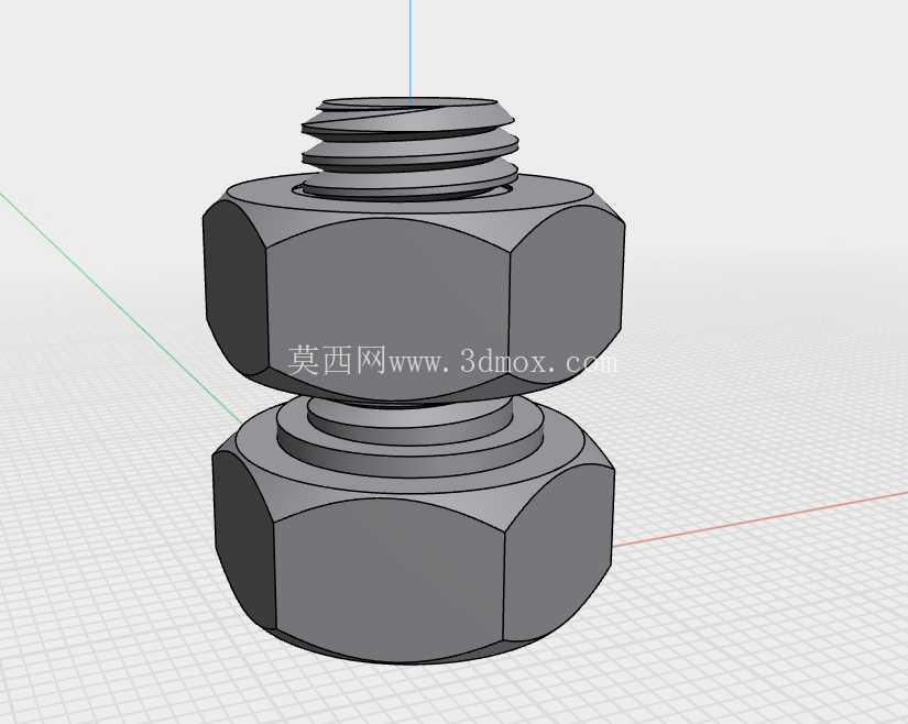 Shapr3D 上的螺栓\u0026 螺母