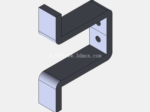 Fusion3_F410_3D_Printer_Extruder_Bracket