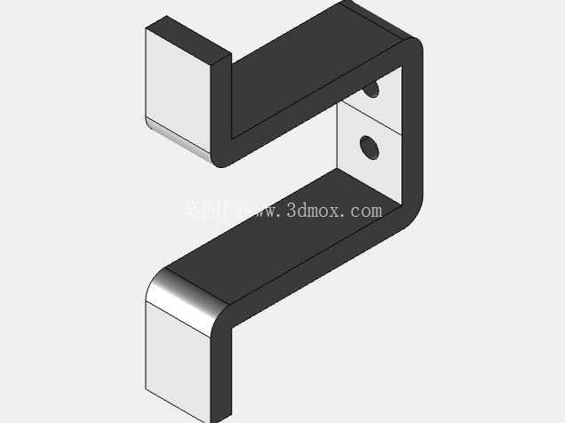 Fusion3_F410_3D_Printer_Extruder_Bracket