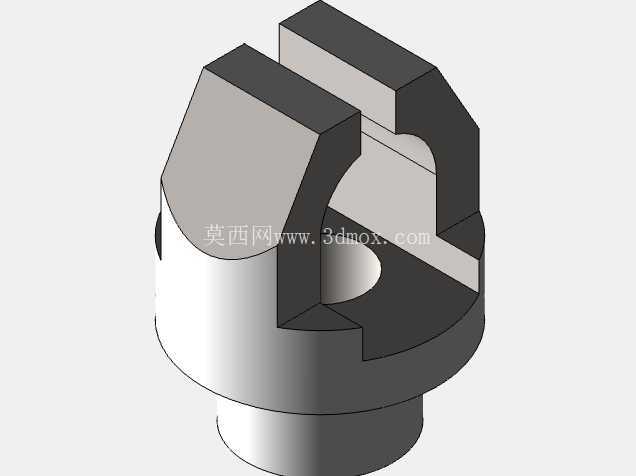 SolidWorks 初学者练习 43 | 旋转\u0026使用单个草图进行切割