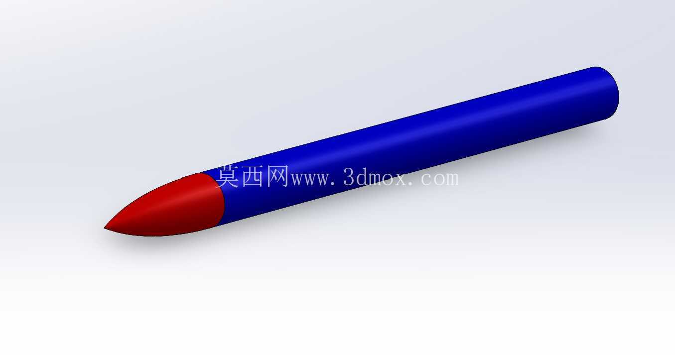 WBL 项目:使用 SolidWorks 设计 NASA 0 翅片超音速飞行器 CAD 模型!