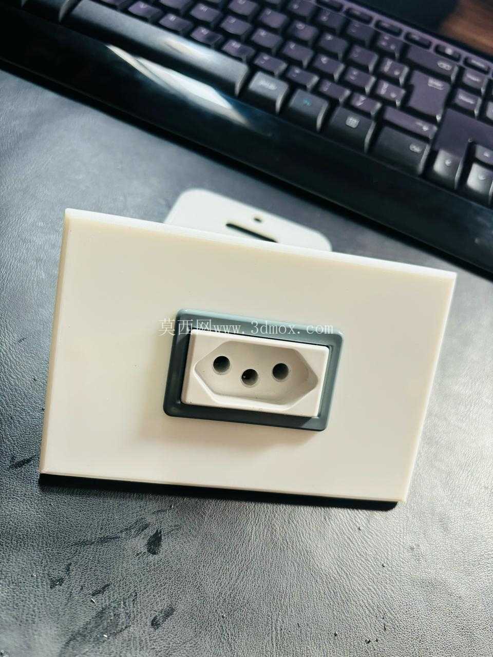 TOMADA 4X2 MODULO E ESPELHO