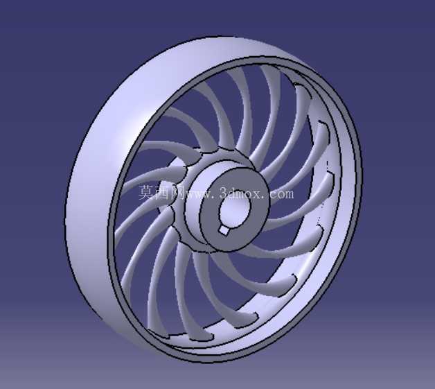 ���� - ����Ҷ�����֣�3D CAD ģ�ͣ�