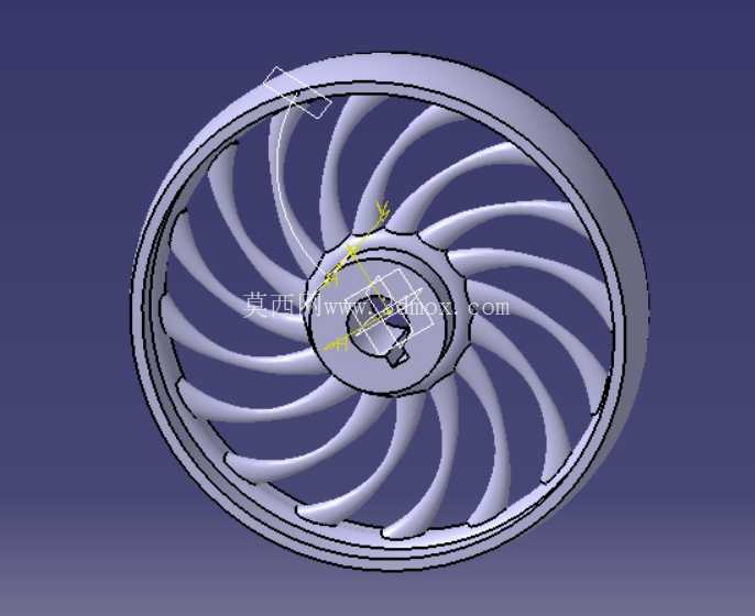 ���� - ����Ҷ�����֣�3D CAD ģ�ͣ�