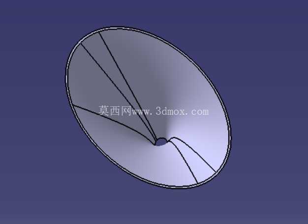 简单漏斗 - 锥形漏斗(3D CAD 模型)