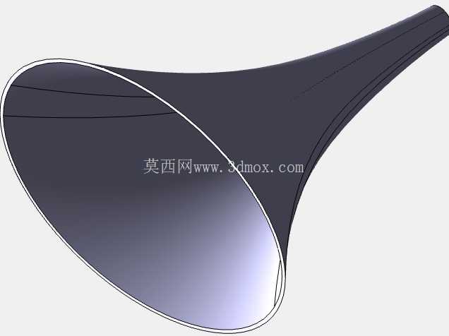 简单漏斗 - 锥形漏斗(3D CAD 模型)