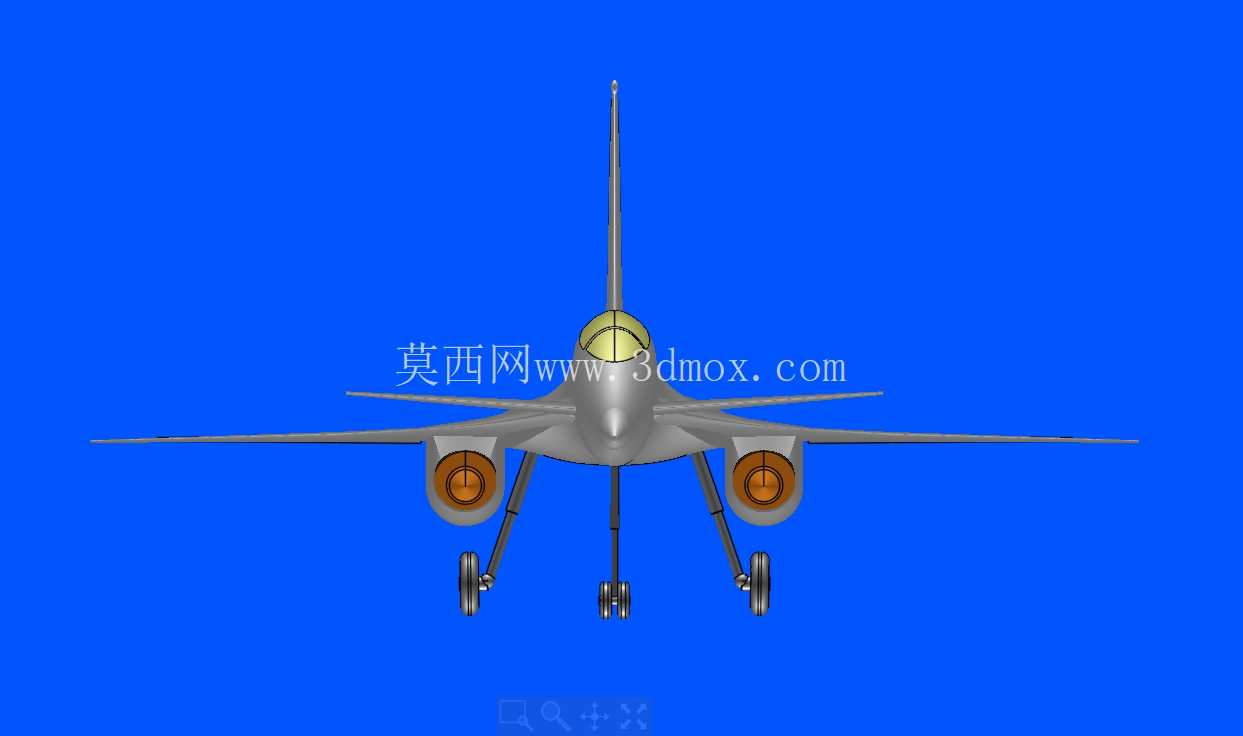 格鲁曼先进战术战斗机(ATF)概念实体总成。 模型(解释)(添加了 FreeCAD 版本)
