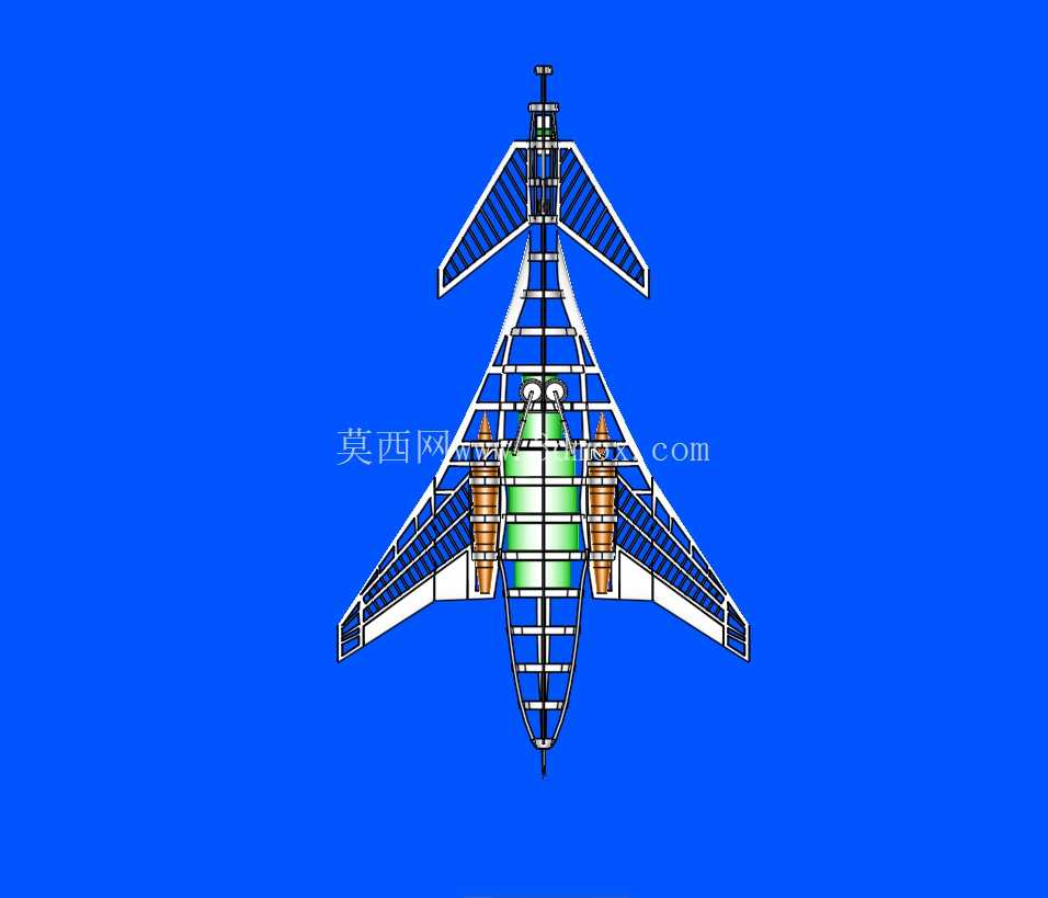 格鲁曼先进战术战斗机(ATF)概念实体总成。 模型(解释)(添加了 FreeCAD 版本)