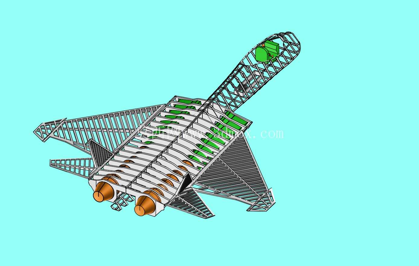 俄罗斯Su-57飞机实体拼装模型(解读)