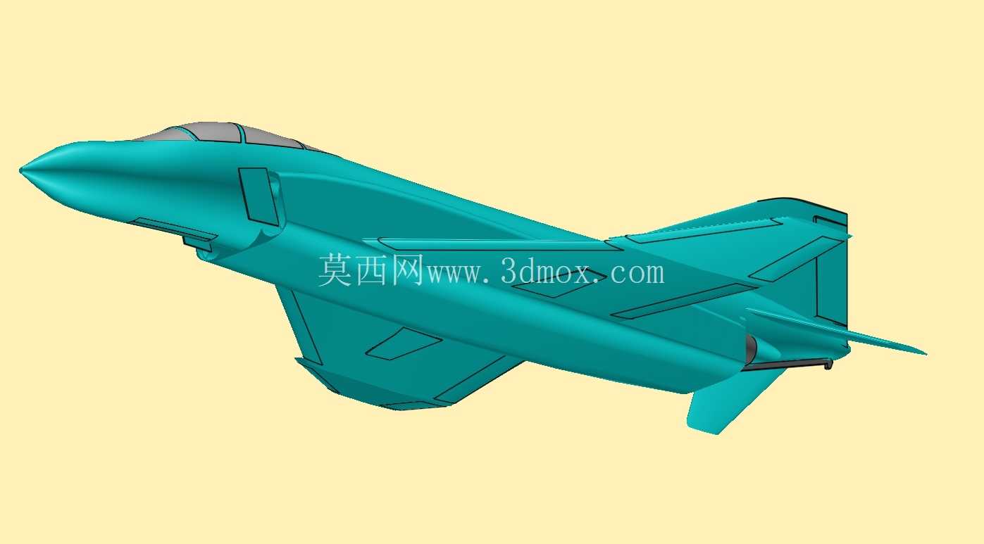 美国F-4E幻影战斗机实体拼装模型
