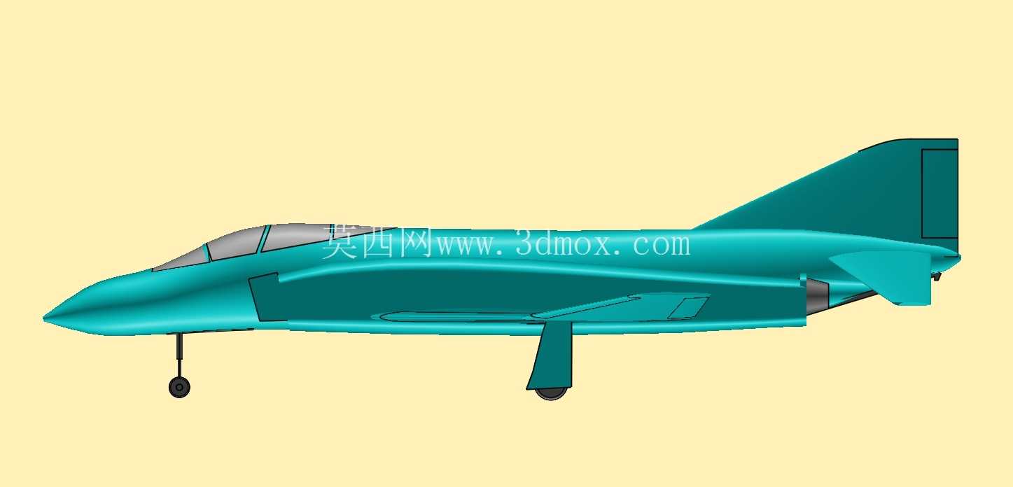 美国F-4E幻影战斗机实体拼装模型