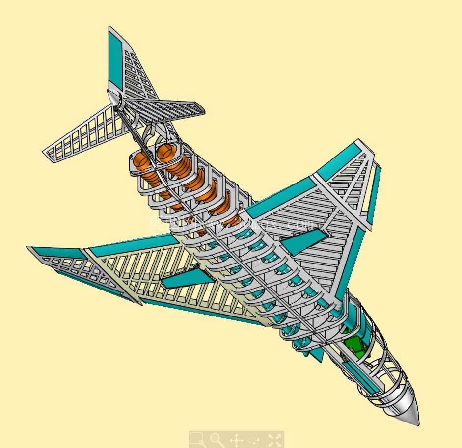 美国F-4E幻影战斗机实体拼装模型