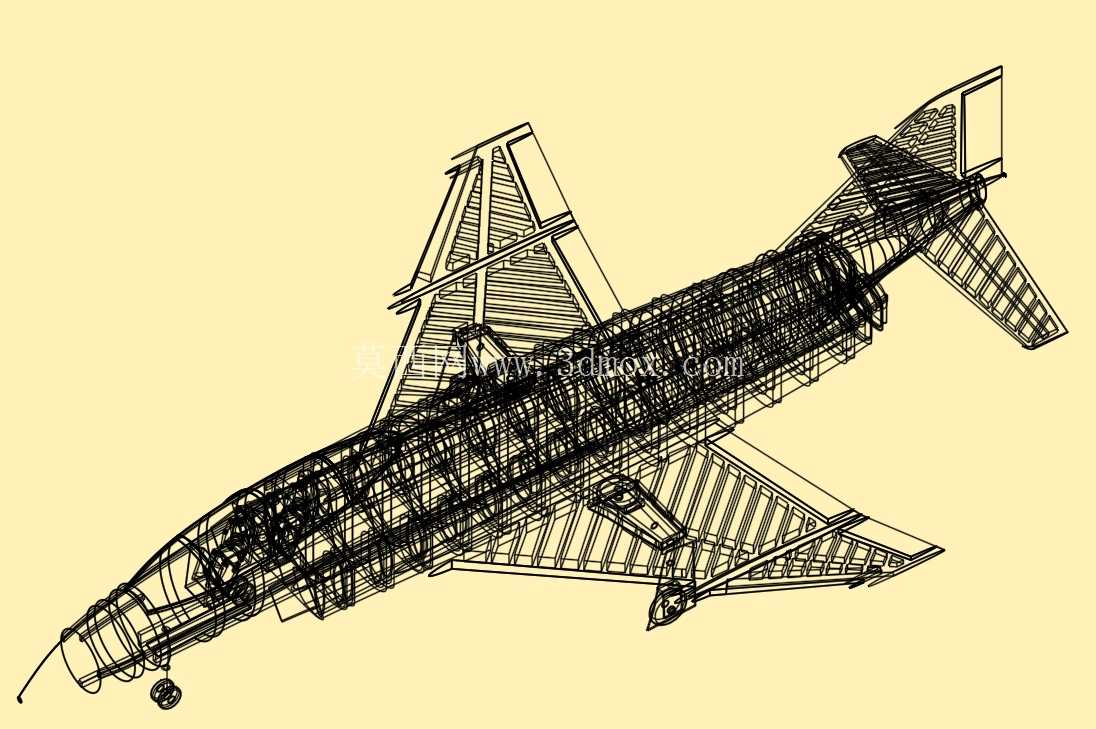 美国F-4E幻影战斗机实体拼装模型