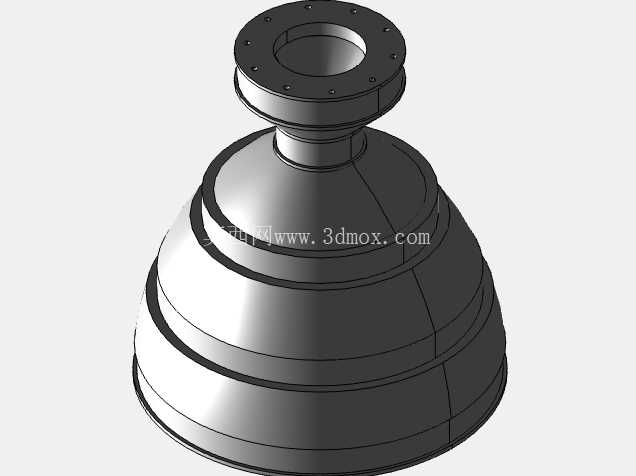 喷气发动机 CAD 装配 (Creo Parametric 11.0)