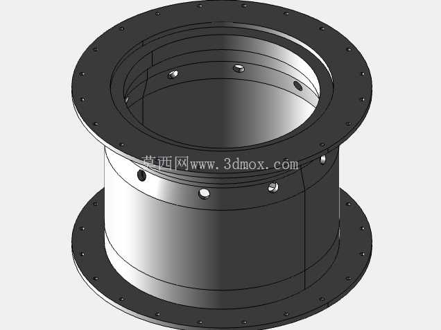 喷气发动机 CAD 装配 (Creo Parametric 11.0)