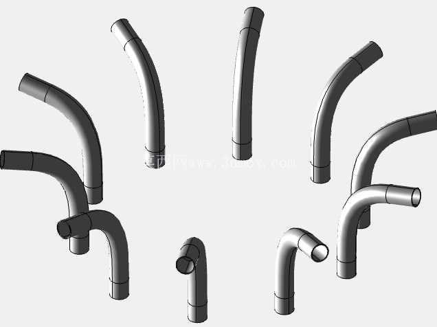 喷气发动机 CAD 装配 (Creo Parametric 11.0)