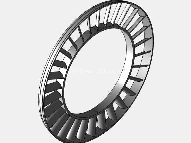 喷气发动机 CAD 装配 (Creo Parametric 11.0)