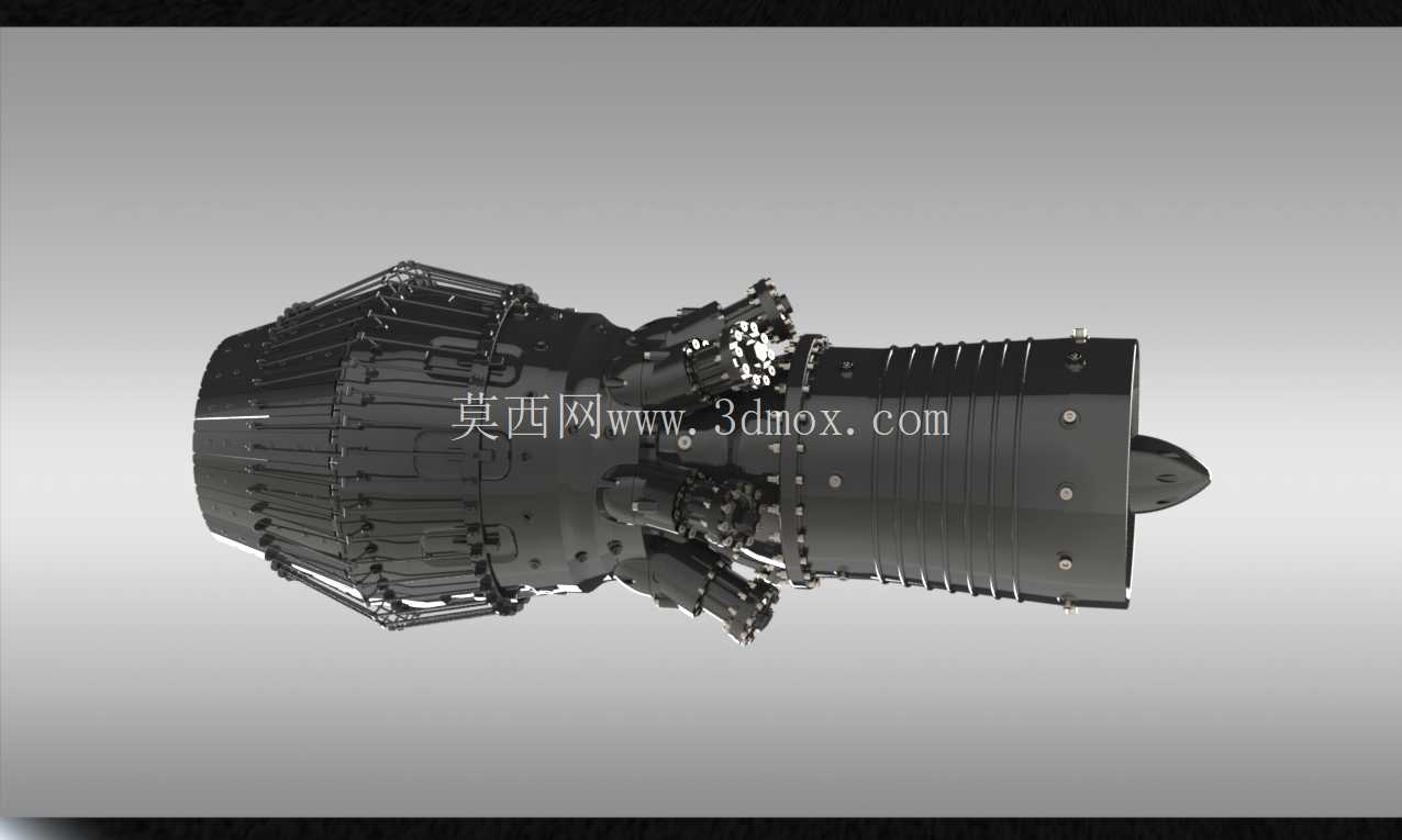 喷气发动机 - SOLIDWORKS 装配设计