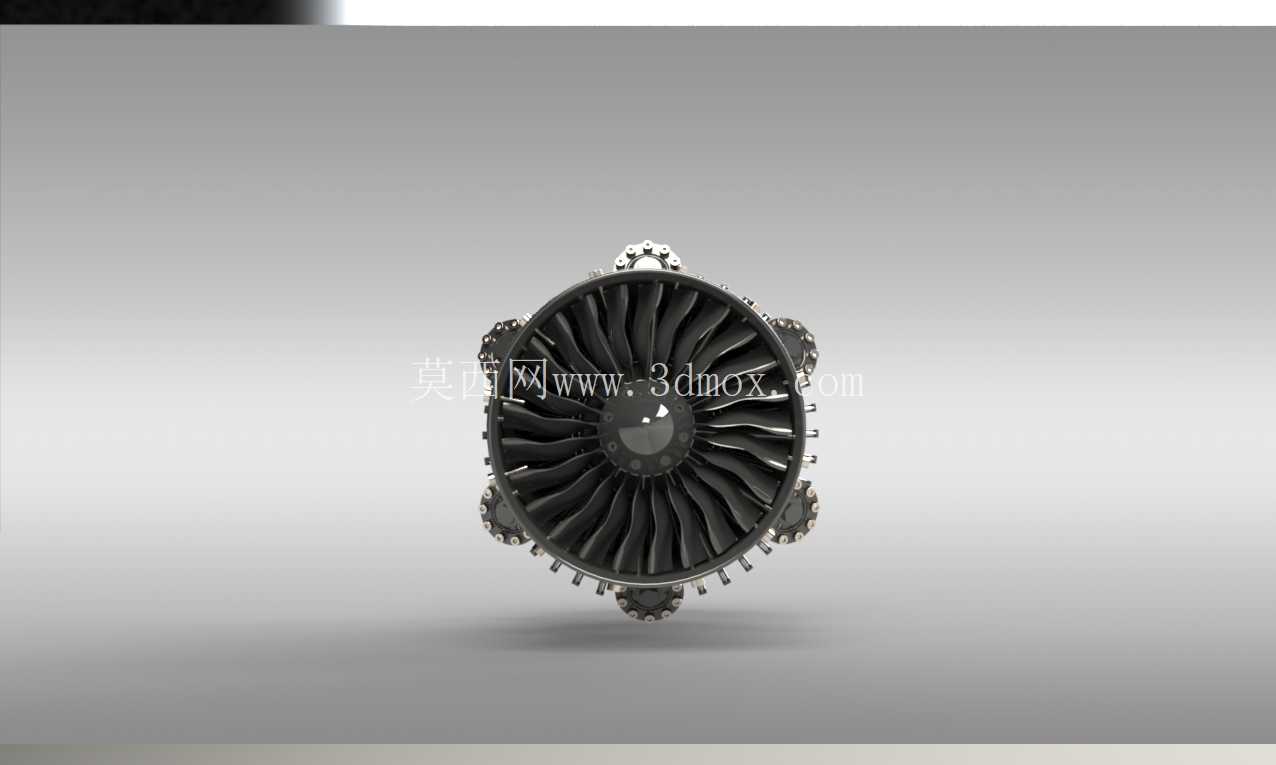 喷气发动机 - SOLIDWORKS 装配设计