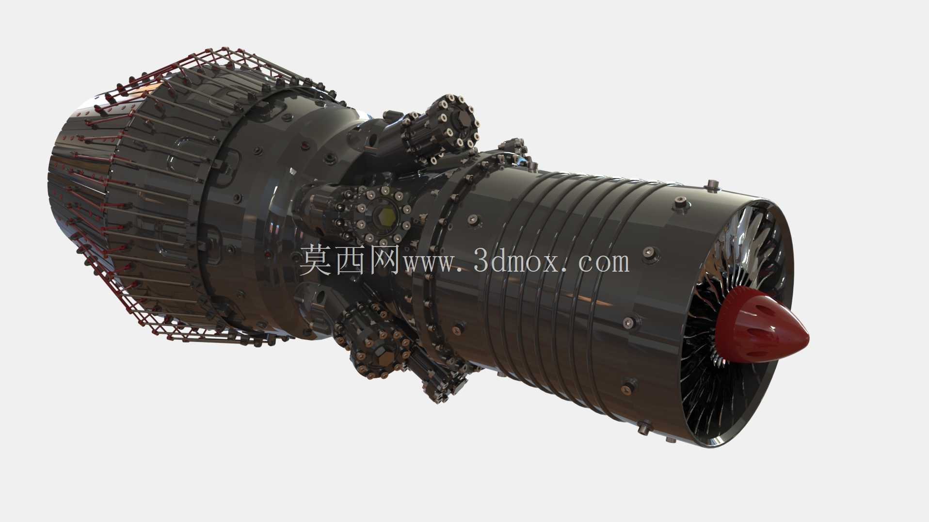 喷气发动机 - SOLIDWORKS 装配设计