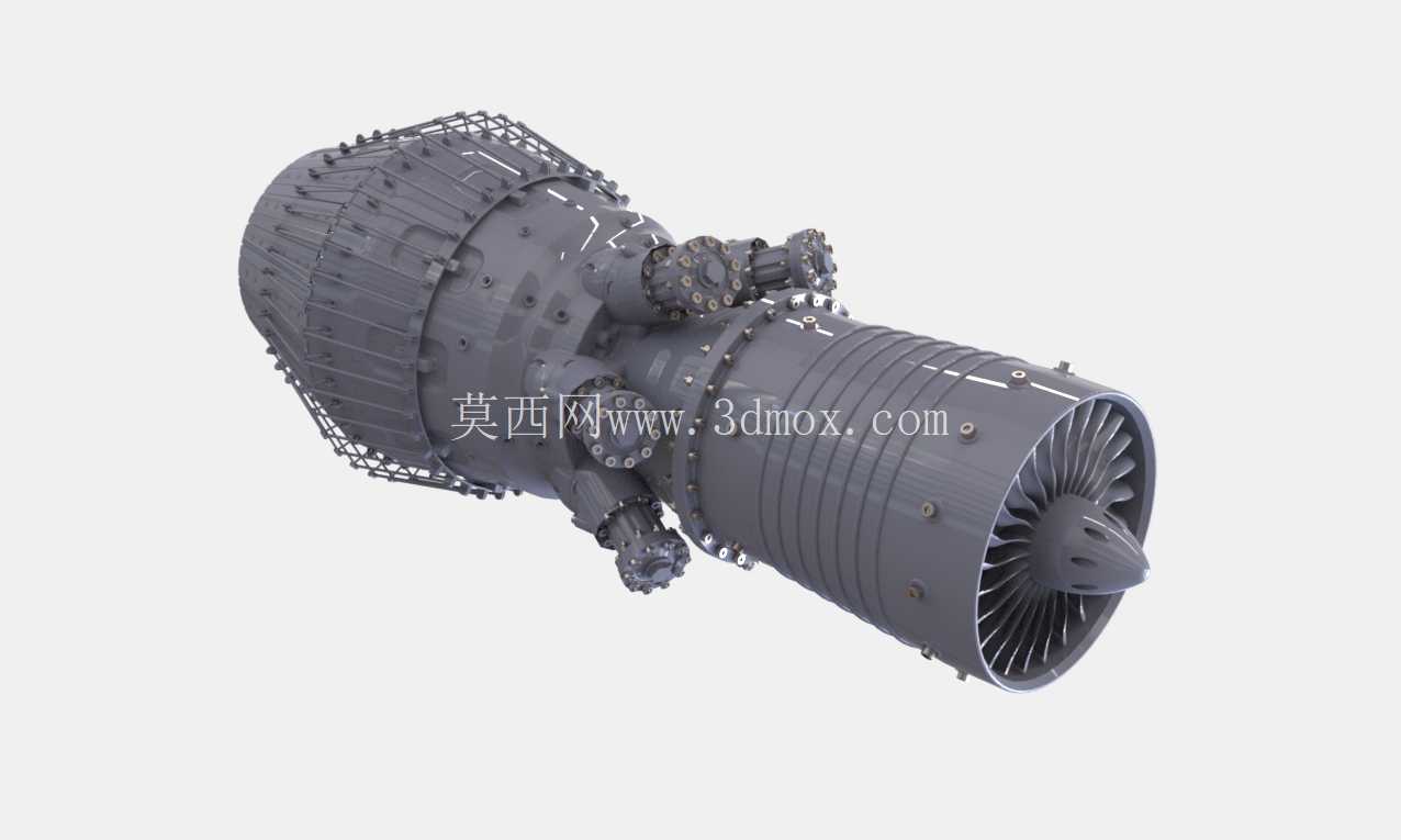 喷气发动机 - SOLIDWORKS 装配设计