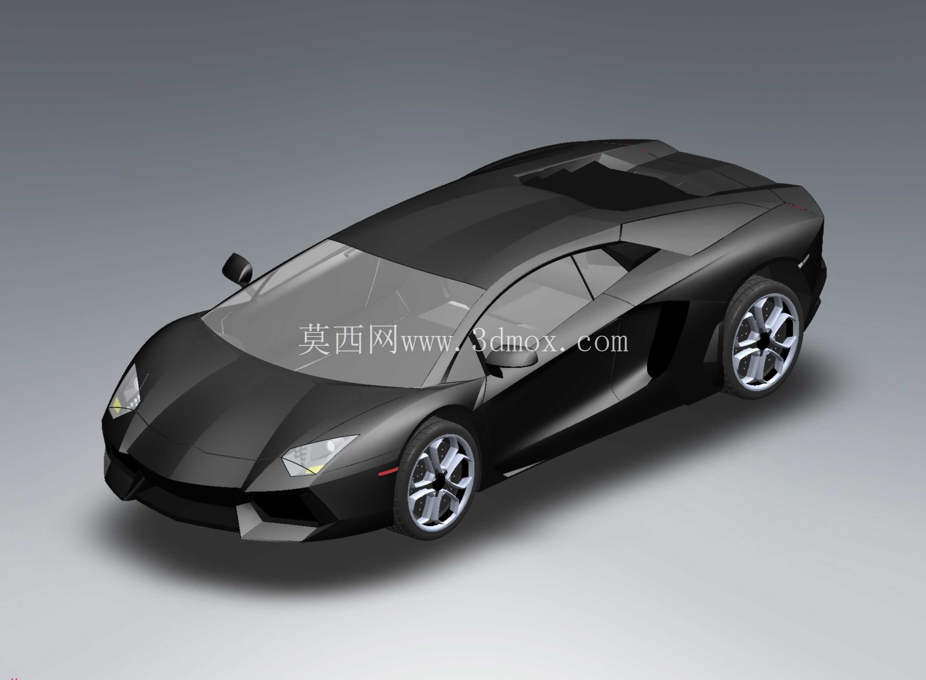 Aventador风格概念超级跑车