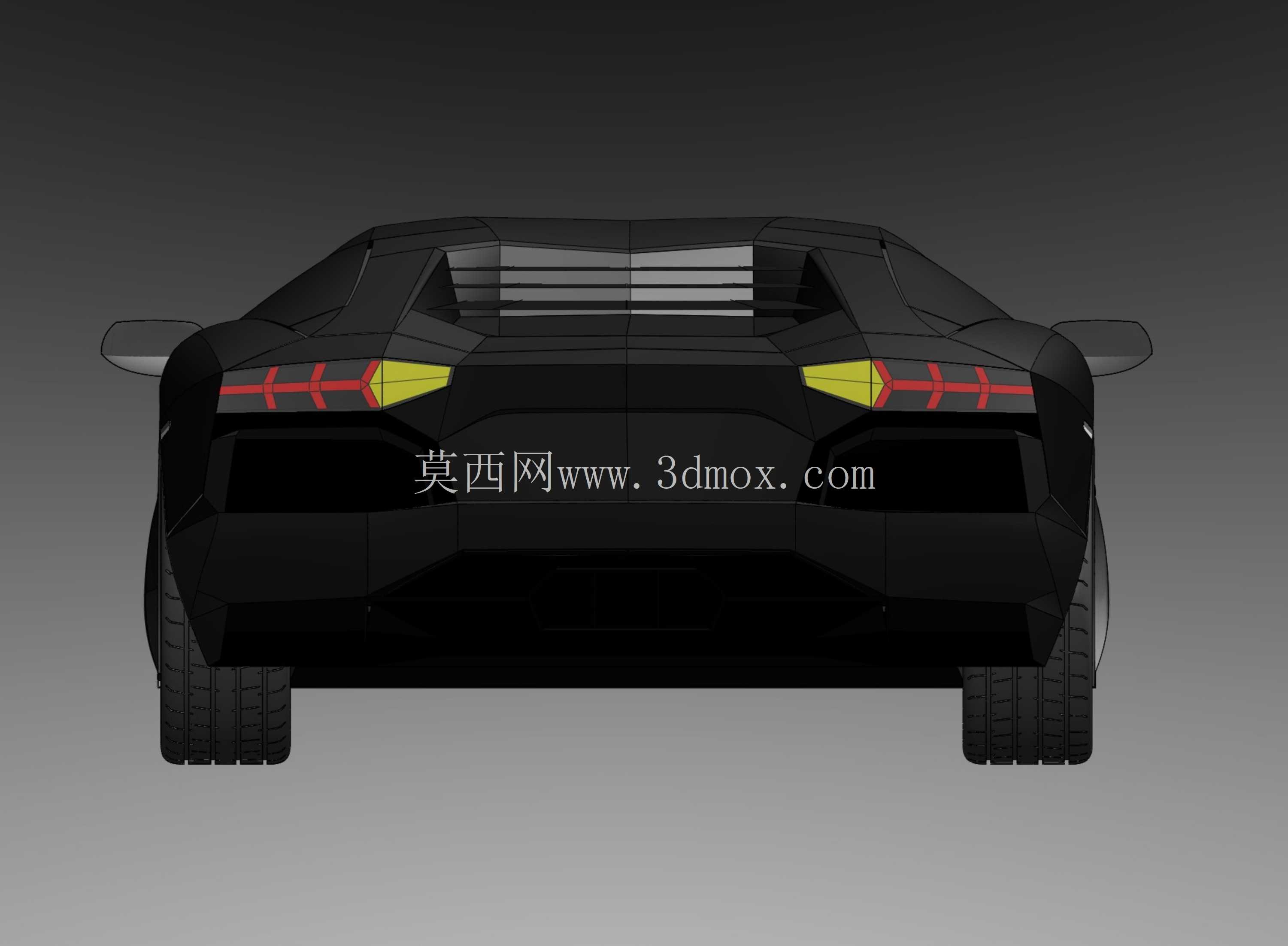 Aventador风格概念超级跑车