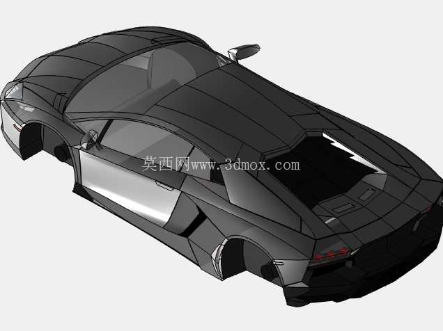 Aventador风格概念超级跑车