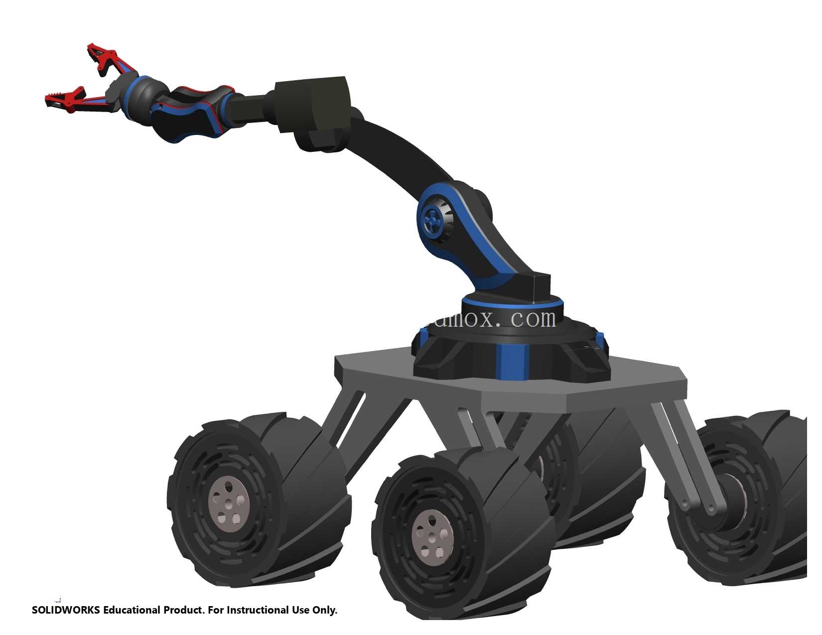 带移动底座的机械臂(Robotic Explorer)
