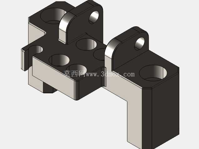 练习模型 – SS304 CNC 加工支架