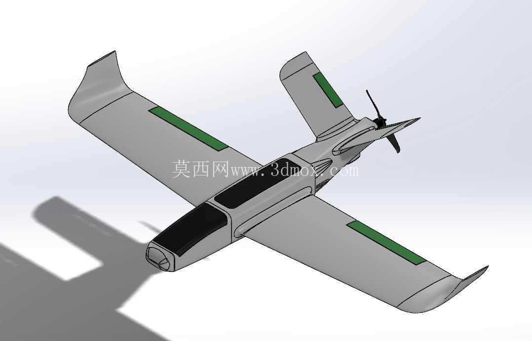 主体遥控赛车飞机 V - 尾翼