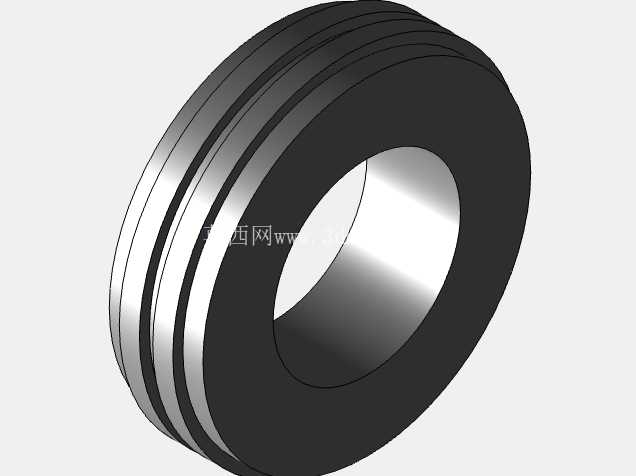 太阳能阵列驱动组件 (SADA) – 概念 CAD 模型