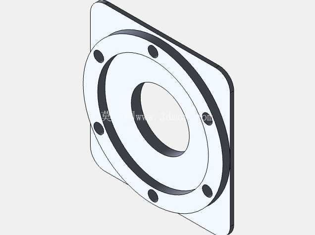 太阳能阵列驱动组件 (SADA) – 概念 CAD 模型