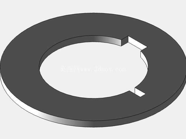 太阳能阵列驱动组件 (SADA) – 概念 CAD 模型