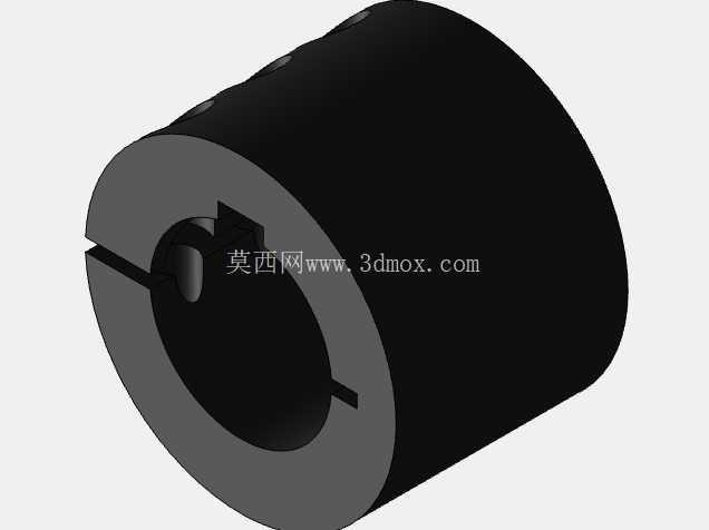太阳能阵列驱动组件 (SADA) – 概念 CAD 模型