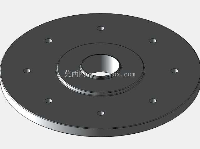 太阳能阵列驱动组件 (SADA) – 概念 CAD 模型