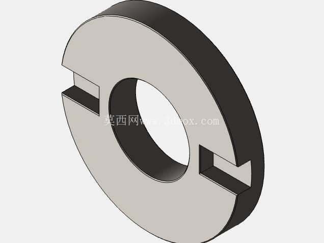 太阳能阵列驱动组件 (SADA) – 概念 CAD 模型