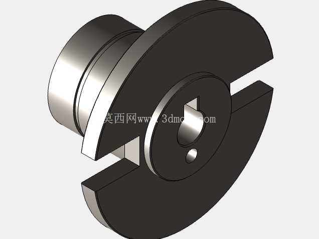 太阳能阵列驱动组件 (SADA) – 概念 CAD 模型