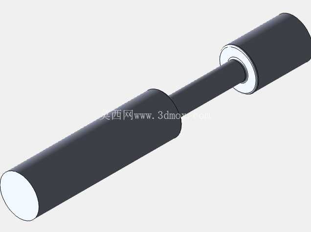 太阳能阵列驱动组件 (SADA) – 概念 CAD 模型
