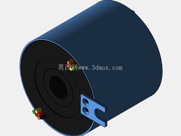 太阳能阵列驱动组件 (SADA) – 概念 CAD 模型