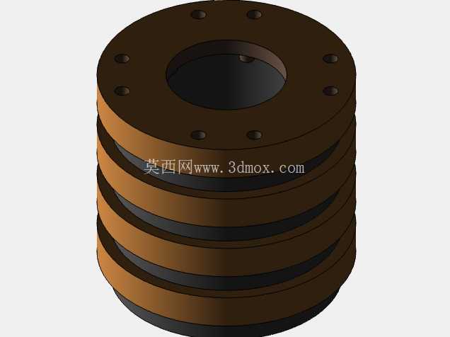 太阳能阵列驱动组件 (SADA) – 概念 CAD 模型