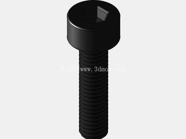 M3 内六角螺钉库 | SolidWorks + STEP M3x4 - M3x40 |