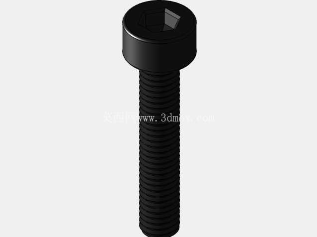 M3 内六角螺钉库 | SolidWorks + STEP M3x4 - M3x40 |