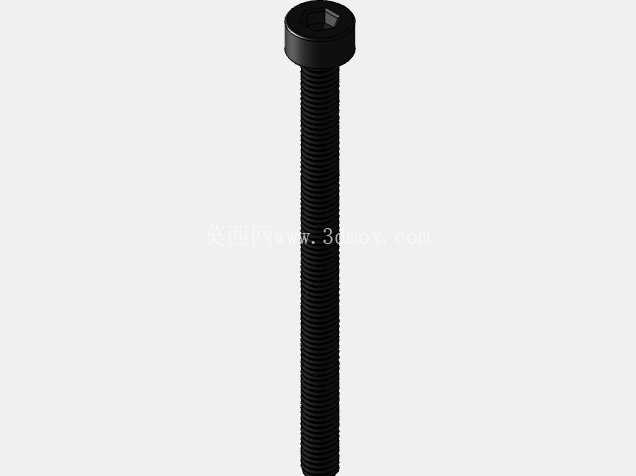 M3 内六角螺钉库 | SolidWorks + STEP M3x4 - M3x40 |