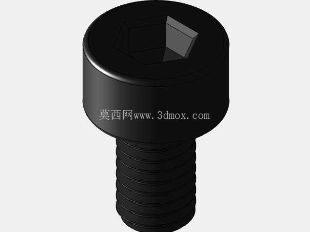 M3 内六角螺钉库 | SolidWorks + STEP M3x4 - M3x40 |