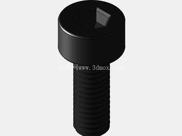 M3 内六角螺钉库 | SolidWorks + STEP M3x4 - M3x40 |