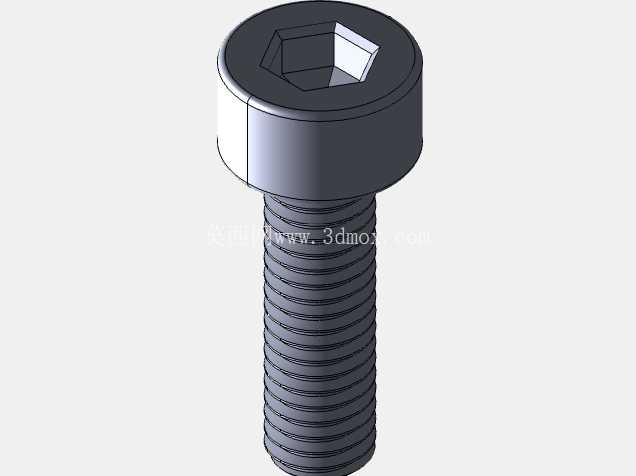M3 内六角螺钉库 | SolidWorks + STEP M3x4 - M3x40 |